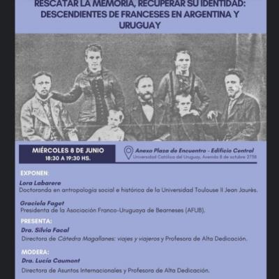 Afiche Charla Rescatar La Memoria